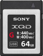 SONY XQD-kaart 64GB 440/400 MB/sec type G