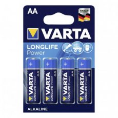 4008496559435 VARTA batterijen AA 1.5V 4-pak Longlife Power