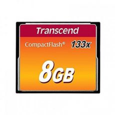 760557810322 TRANSCEND CompactFlash CF geheugenkaart 8GB 133x