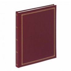 4004122161423 WALTHER self-adhesive album 260x300 30 pages Monza red SK-124-R