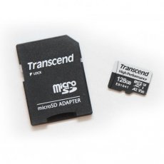 TRANSCEND microSDXC geheugenkaart 128GB 100MB/sec UHS-I A2 330S