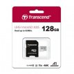 760557842095 TRANSCEND microSDXC geheugenkaart 128GB 95MB/sec UHS-I A1 300S