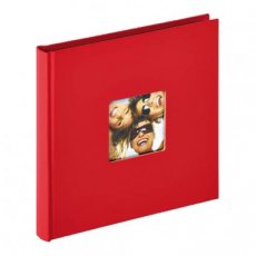 4004122130887 WALTHER album 180x180 30 pages Fun red FA-199-R