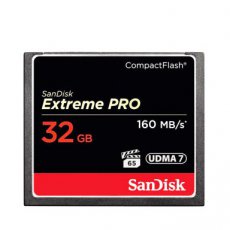SANDISK CompactFlash CF memory card 32GB 160MB/sec Extreme Pro