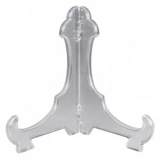 Plate and frame support stand with hinge plexi matt classic 15 cm