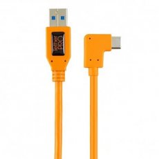 818307013346 TETHER TOOLS TetherPro USB 3.0 to USB-C right angle adapter 50 cm oranjr