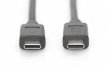 4016032455288 DIGITUS USB cable USB-C to USB-C 1 meter