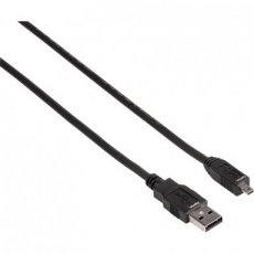 HAMA USB-kabel USB-A en mini-USB (B8) 1,8 meter